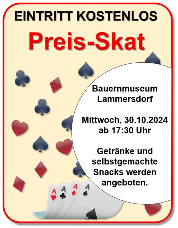 Preis-Skat 30.10.2024